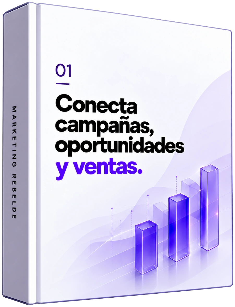 01 — Conecta campañas, oportunidades y ventas
